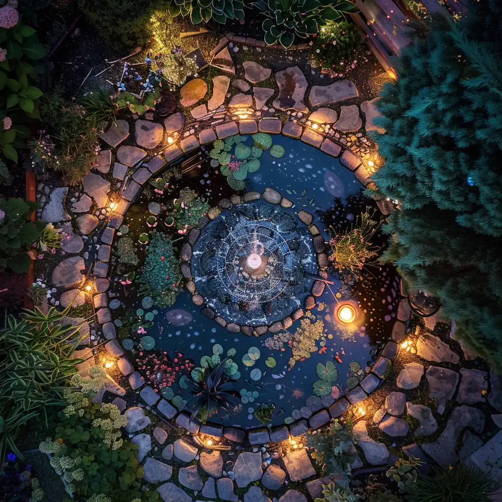 De Magie van Hoekwaterornamenten in je Tuin